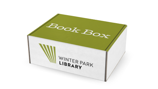 Green and white Book Box with WPL logo