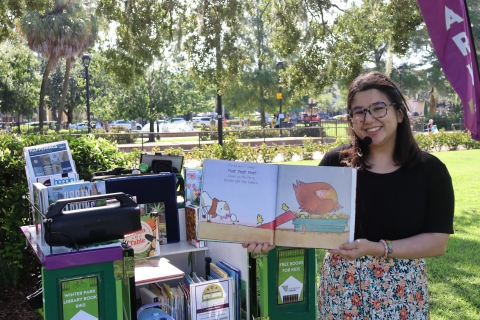 Book Bike @ Farmer's Market