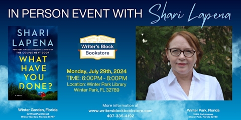 Author Salon with Shari Lapena Photo