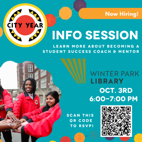 City Year Info Session Graphics