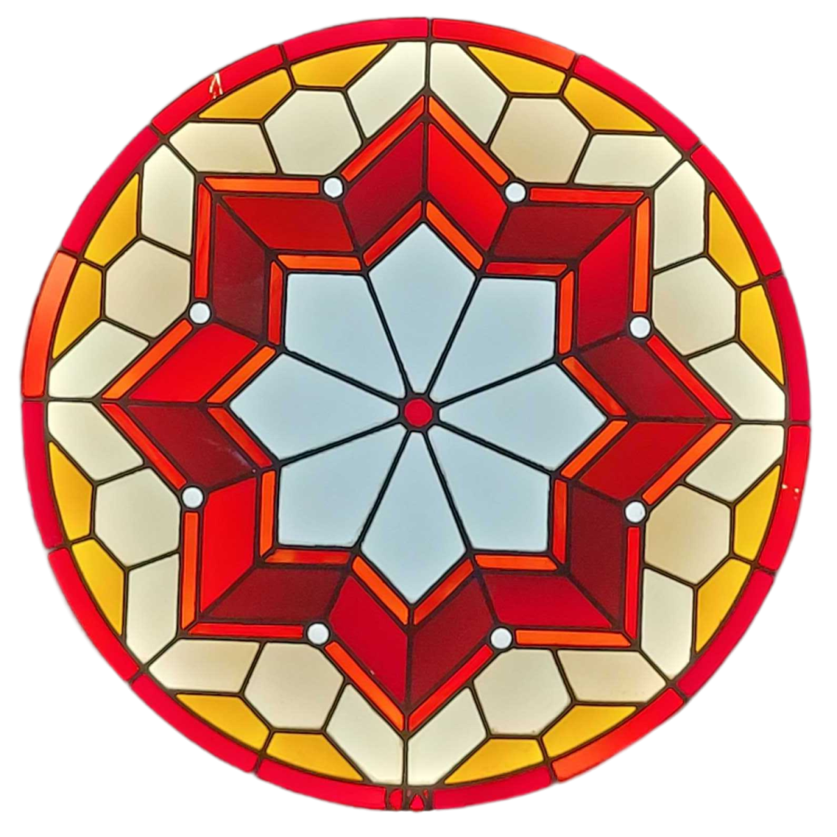 Stained Glass Round